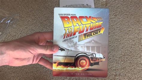 Back to the Future 30th Anniversary Trilogy Blu-Ray Unboxing - YouTube