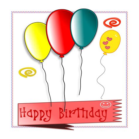 Happy Birthday Free Stock Photo - Public Domain Pictures