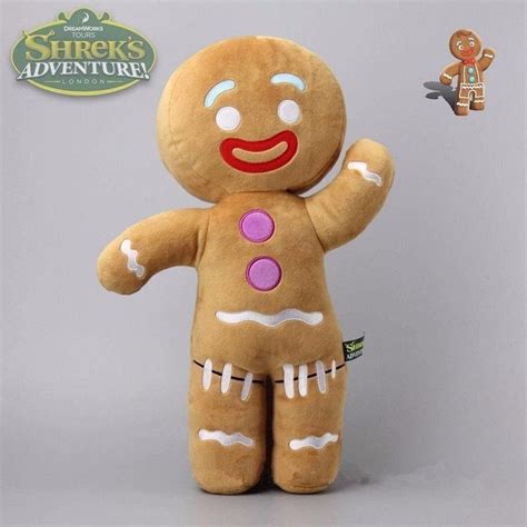 Disguise Dreamworks Gingy Shrek Costume For Kids Adults Gingerbread Man ...