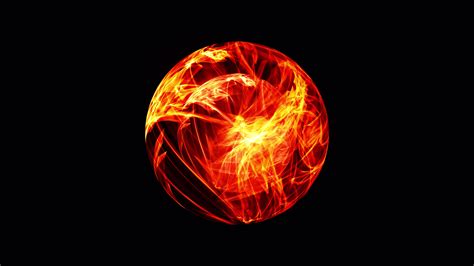 Fire Orb Stock Video Footage for Free Download