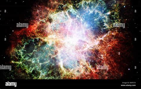 Nebula gas cloud in deep outer space. Elements of this image furnished ...