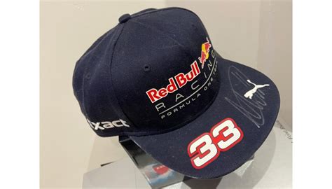 Max Verstappen Signed Cap - CharityStars