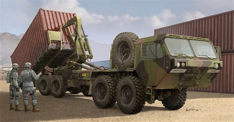 M1120 HEMTT Load Handling System (LHS) Tactical Truck 1/35 Trumpeter