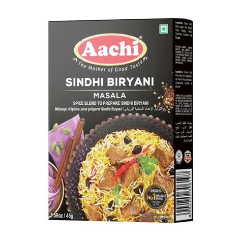 Shop Aachi Sindhi Biryani Masala 45g Online | South Asian Central USA