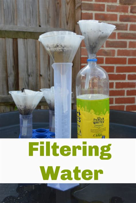 Homemade Water Filter Science Project