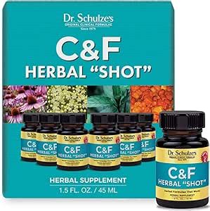 Amazon.com: Dr. Schulze's Herbal"Shot" | Organic Extract | Gluten-Free ...