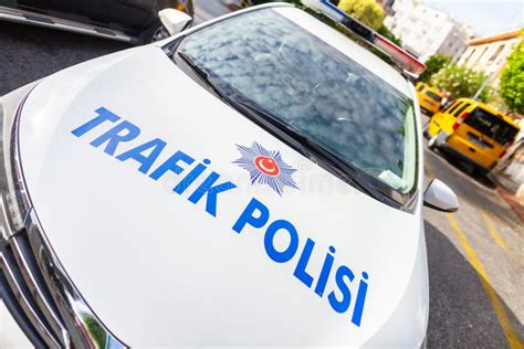 Police Car from the Turkish Police Trafik Polisi Stock Image - Image of ...