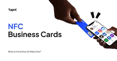 NFC Business Cards: What Is It And How To Make One? – Tapni®