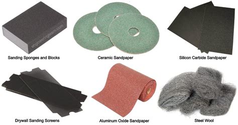 7 Types of Sandpaper for Wood & Metal - Selecting the Correct ...