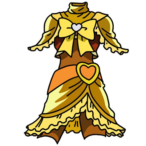 Precure Dresses Simplified (Max Heart Movie Forms) : r/precure