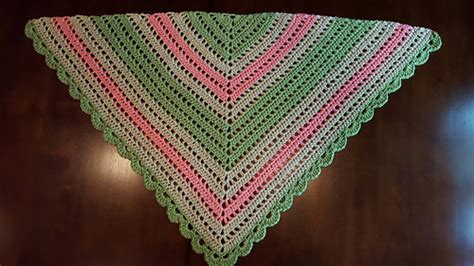 Ravelry: Simple Gradient Triangle Shawl pattern by Three Sticks Designs