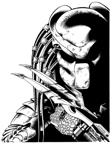 Alien Vs Predator Drawing at GetDrawings | Free download