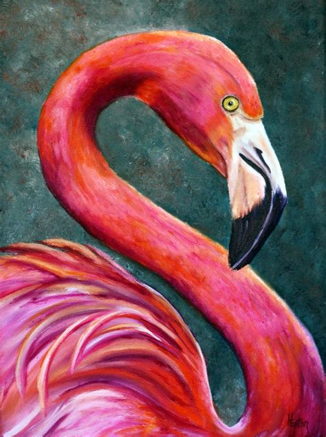 Word Weaver Art: Flamingo Portrait