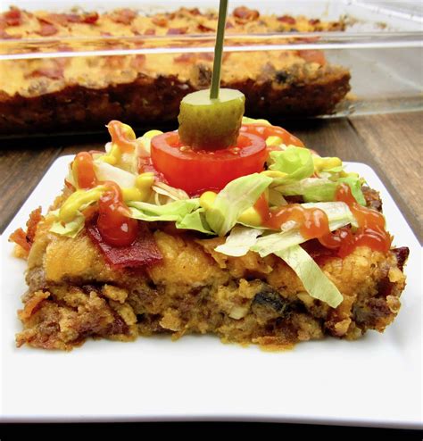 Keto Bacon Cheeseburger Casserole - Keto Cooking Christian