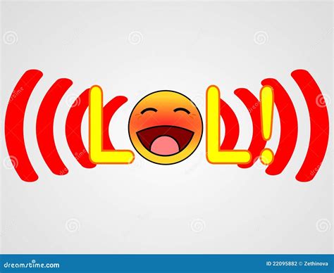 Laugh Out Loud stock vector. Illustration of laughter - 22095882