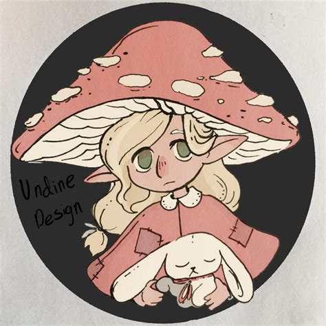 [Little Grey Cat Theme] - mushroom hat artfight attacks!