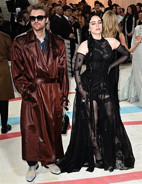 Billie Eilish Embraces Dark Elegance in Sheer Lace Simone Rocha Dress at 2023 Met Gala