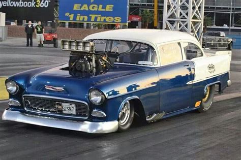 55 Chevy | Drag racing cars, Chevy muscle cars, Drag cars