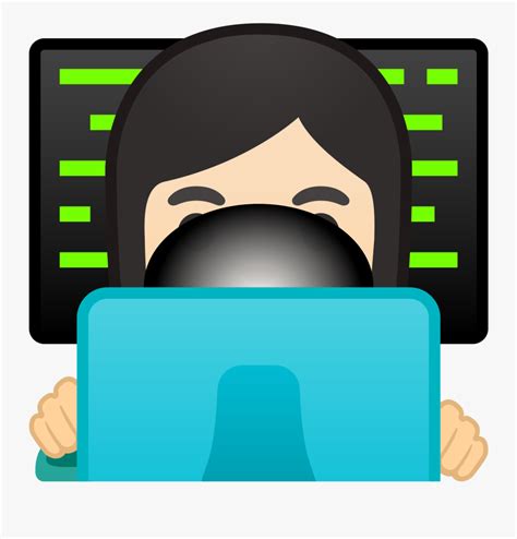 Open - Emoji - Woman Technologist Emoji New , Free Transparent Clipart ...