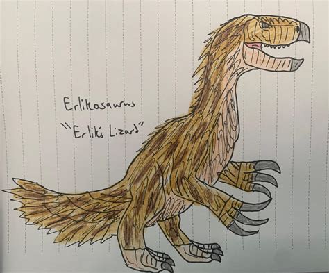 Erlikosaurus by TitanTamer17 on DeviantArt