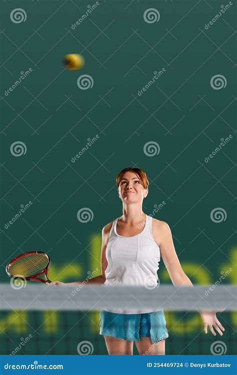 Big tennis player stock photo. Image of player, athletic - 254469724