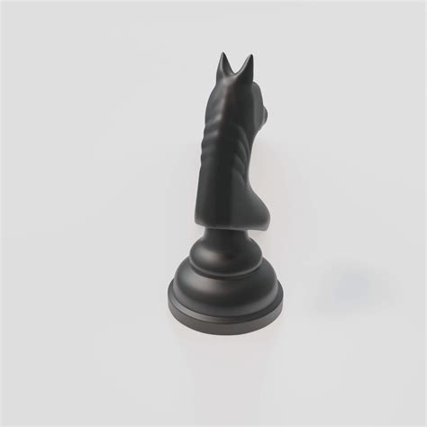 Chess Piece Horse - 3D Model by mg53