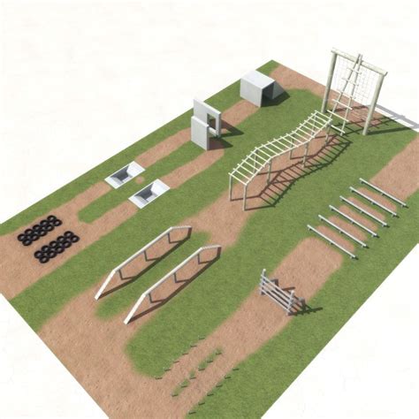 obstacle course 3ds | Backyard obstacle course, Obstacle course, Kids obstacle course