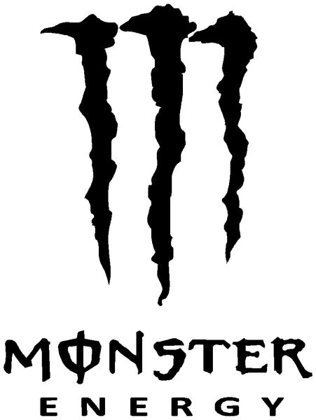 MONSTER ENERGY DECAL in over 30 different colours!