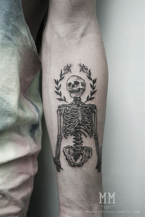 40 skeleton tattoo designs