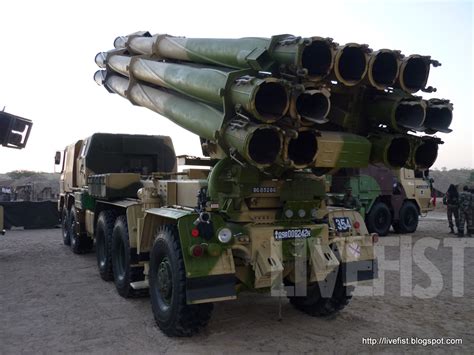 PHOTOS: Indian Army Rocket Artillery Systems At Sudarshan Shakti | Livefist