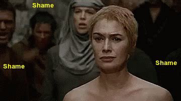 Shame GIF – Shame Game Of Thrones Cersei Lannister – discover and share GIFs