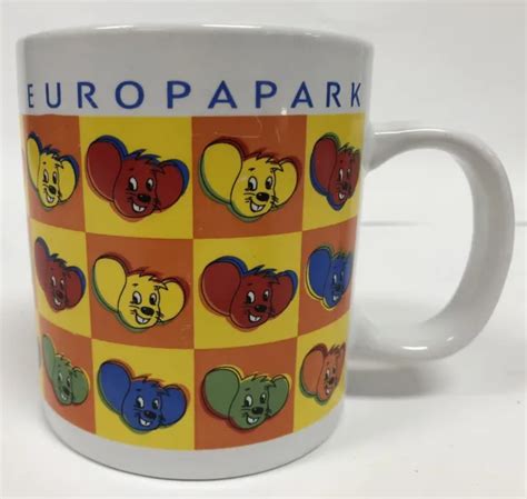 EUROPA THEME PARK The Mouse Art by Europapark Large Coffee Mug Ed ...