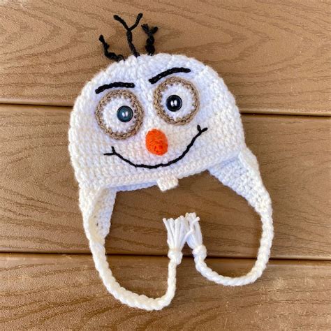 Olaf Hat - Etsy