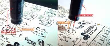 Electrolytic Capacitor Polarity Identification