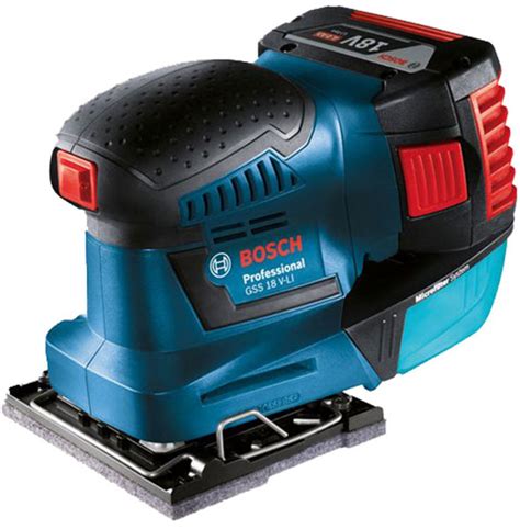 New Bosch 18V Cordless 1/4 Sheet Sander