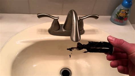 Bathroom Sink quick fix: How to remove and clean the Stopper - unclog ...