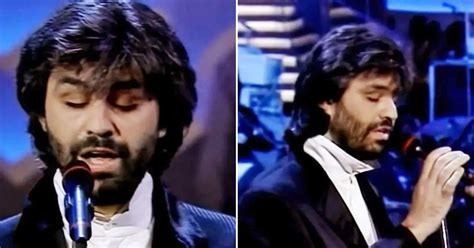 When A Young Andrea Bocelli First Caught The World’s Attention Singing ‘Con Te Partirò’ Live ...