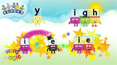 Learn to Read Y, IE, IGH and I_E | Phonics and Word Magic ...