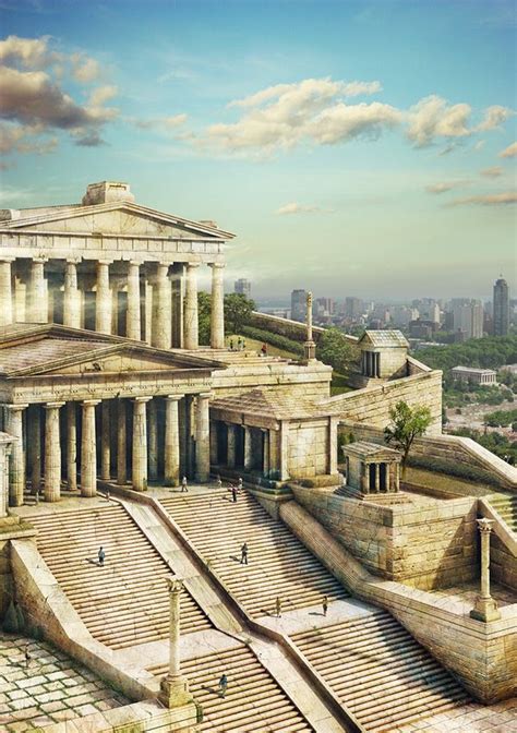 This is How Ancient Wonders Would Look in the World Today. | Greece architecture, Ancient ...