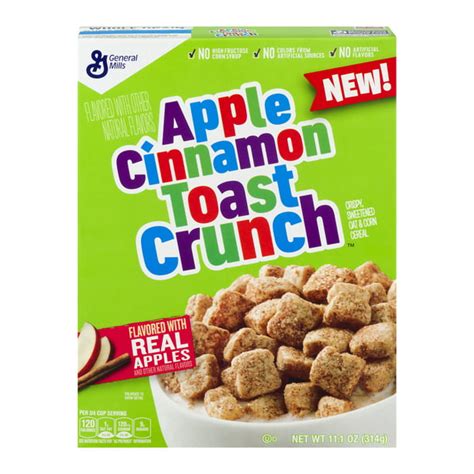 Apple Cinnamon Toast Crunch Breakfast Cereal, 11.1 oz - Walmart.com ...