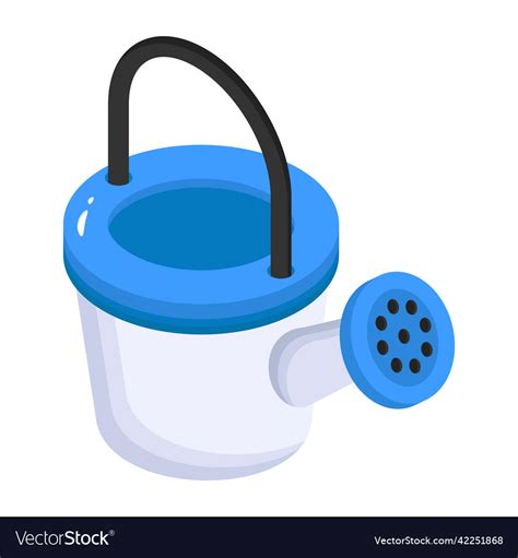 Watering can Royalty Free Vector Image - VectorStock