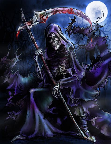 The Grim Reaper by HalloweenBloodyQueen on deviantART | Grim reaper, Grim reaper pictures, Grim ...