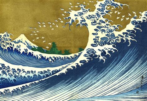 File:A colored version of the Big wave from 100 views of the Fuji, 2nd volume.jpg - Wikipedia