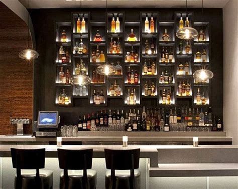 10 Inspiring Restaurant Bars With Modern Flair | Back bar design, Modern restaurant, Bar design ...