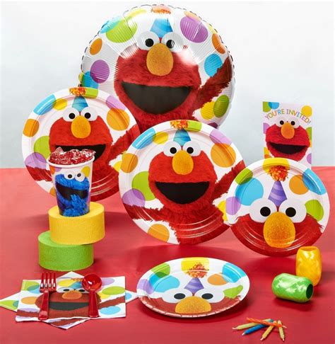 Elmo Themed Birthday Party Idea