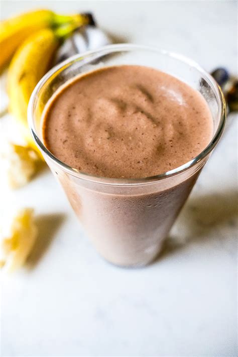 Cruciferous Chocolate Peanut Butter Smoothie