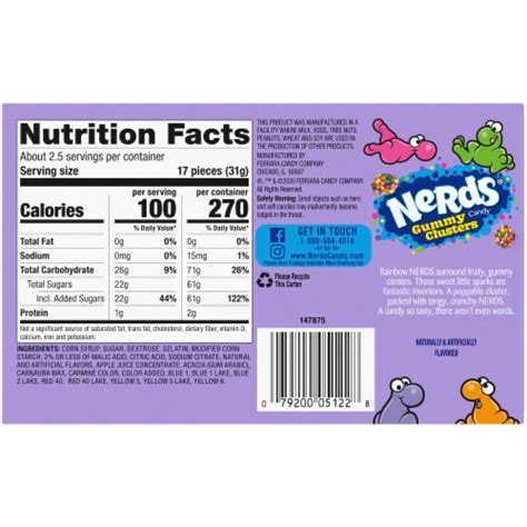 Nerds® Gummy Clusters Easter Candy, 3 oz - Kroger