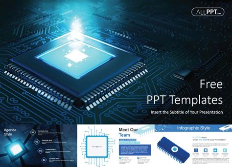 Free Powerpoint Templates Technology