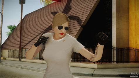 GTA 5 Online Skin Female for GTA San Andreas