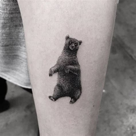 15+ Amazing Black Bear Tattoo Designs | PetPress | Bear tattoos, Bear ...